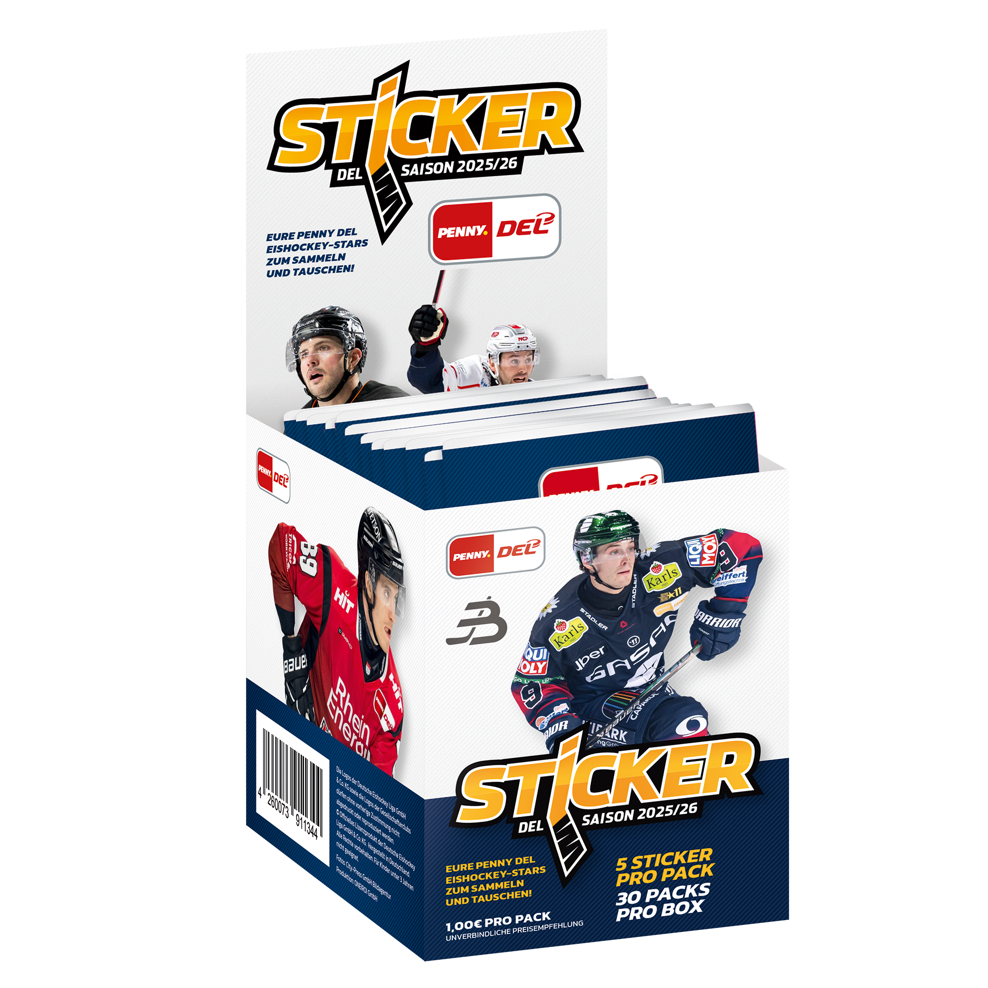 DEL Sticker Box - 2025/26