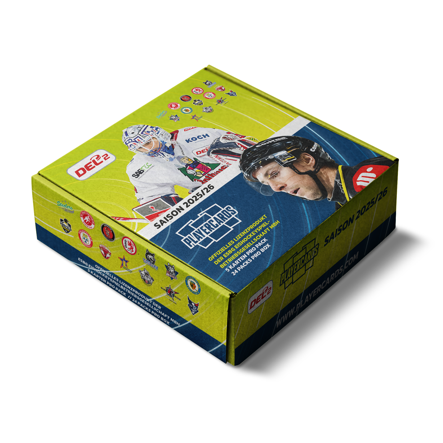 DEL2 Playercards Box - 2025/26
