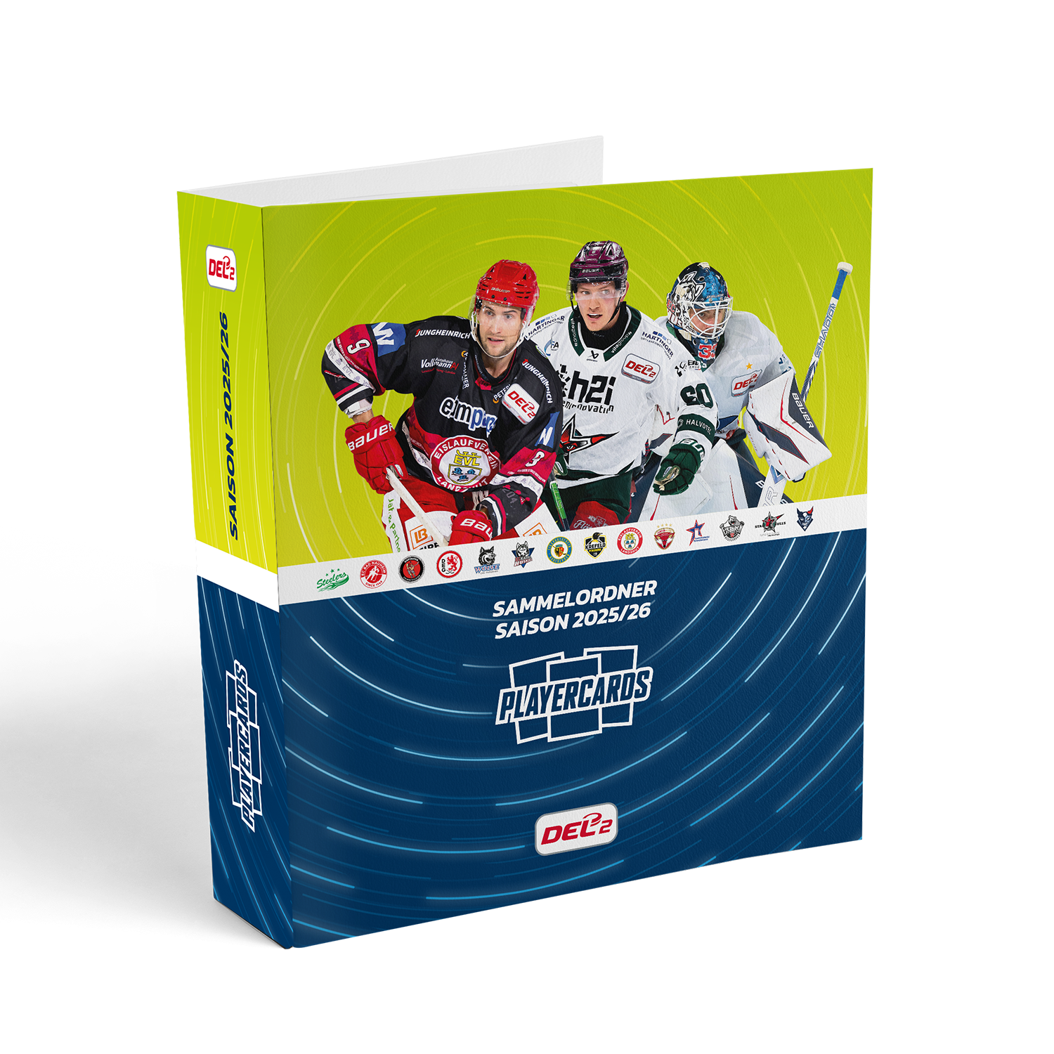 DEL2 Playercards Sammelordner - 2025/26