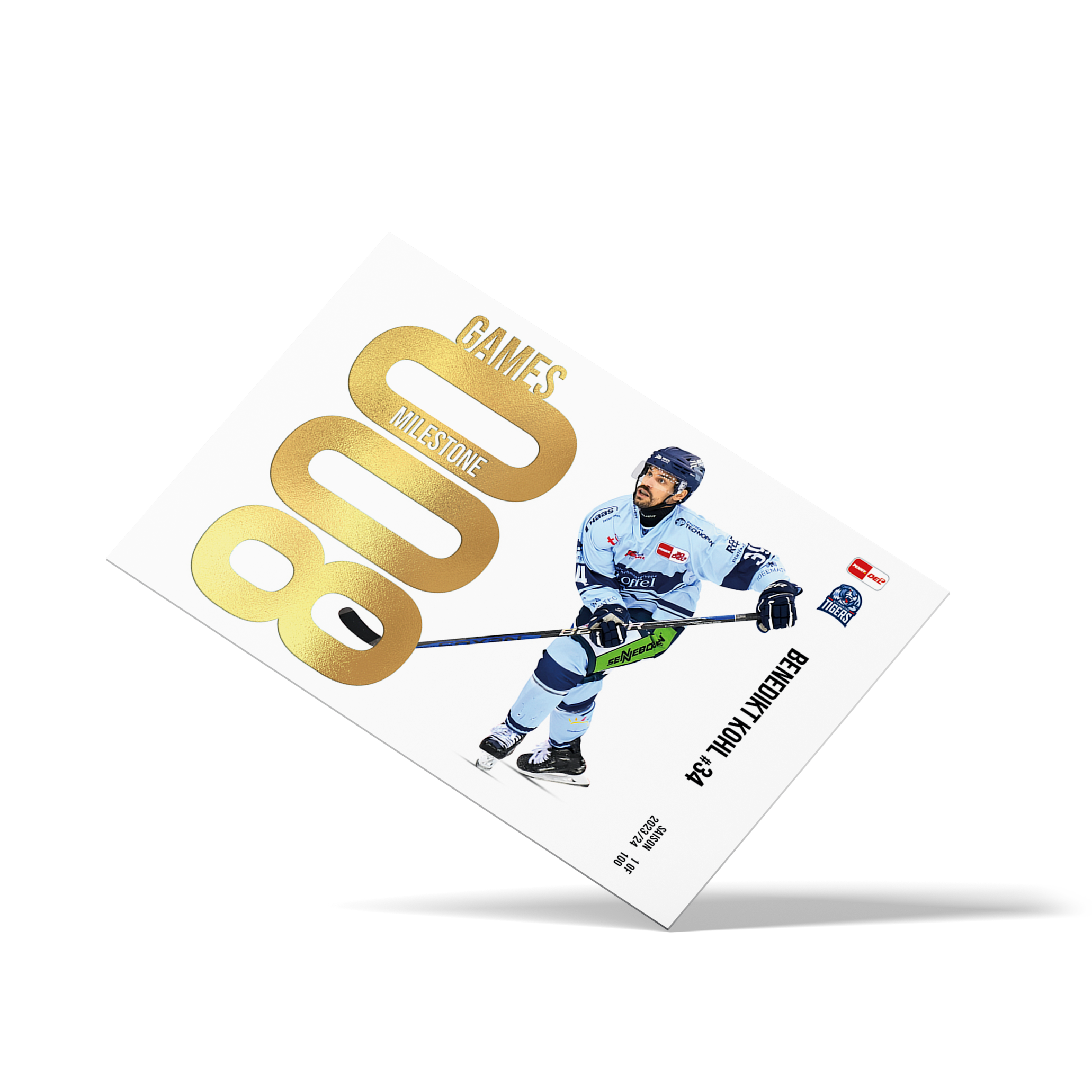 MILESTONE 2023/24 - 800 Games - Benedikt Kohl