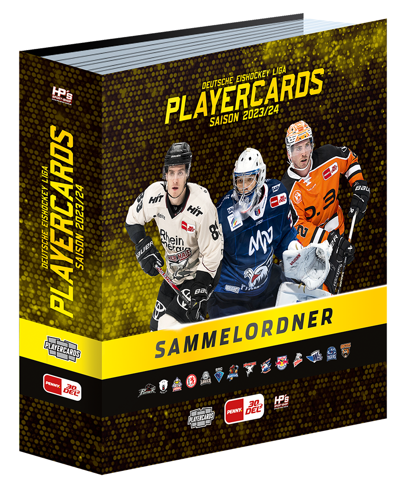 DEL Playercards Sammelordner 2023/24